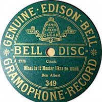 Edison Bell-Bell Disc 349